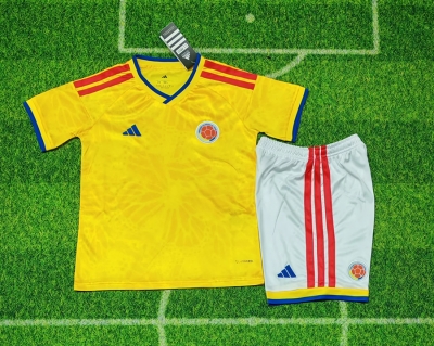 2526 Colomb home soccer kids kit
